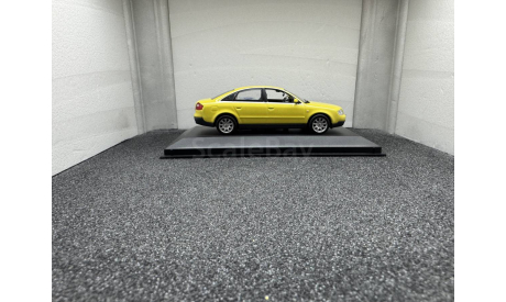 Audi A6 C5 1997 brilliant yellow, редкая масштабная модель, Minichamps, 1:43, 1/43