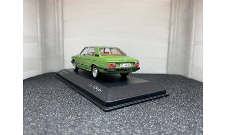 BMW 520i  E12  1972-76 Mintgrün, редкая масштабная модель, Minichamps, 1:43, 1/43