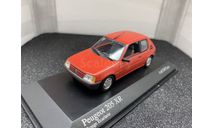 Peugeot  205 XR 1990 rouge ercalralte, масштабная модель, Minichamps, scale43