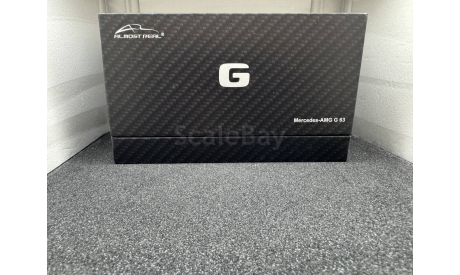 Mercedes AMG G63  2019 obsidian black, масштабная модель, Mercedes-Benz, Almost Real, scale43
