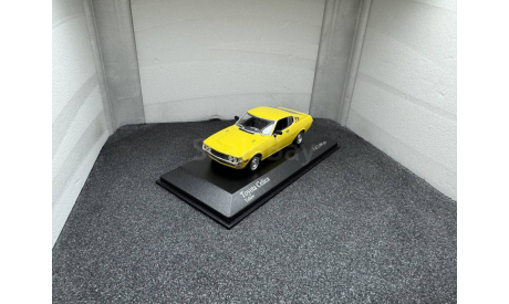 Toyota Celica Liftback yellow 1975, редкая масштабная модель, Minichamps, scale43