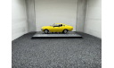 Toyota Celica Liftback yellow 1975, редкая масштабная модель, Minichamps, scale43