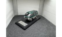 Mitsubishi Delica Star Wagon 4WD 1990 - 1999 green/silver, редкая масштабная модель, Sunyorkmodel, scale43