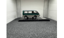 Mitsubishi Delica Star Wagon 4WD 1990 - 1999 green/silver, редкая масштабная модель, Sunyorkmodel, scale43