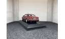 Mercedes-Benz 300 CE Coupe C124 1989 Almandin  rot, редкая масштабная модель, Minichamps, scale43