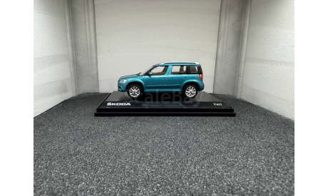 Skoda Yeti FL 2013 modrá sea metalíza, масштабная модель, scale43, Abrex, Škoda