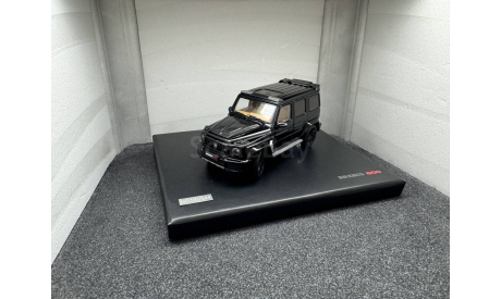 Mercedes  AMG G63 W463 V8 Biturbo 2020 obsidian black, масштабная модель, Brabus, Almost Real, scale43