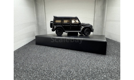 Mercedes  AMG G63 W463 V8 Biturbo 2020 obsidian black, масштабная модель, Brabus, Almost Real, scale43