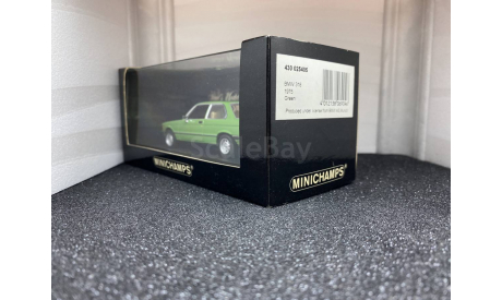 BMW 318 E21  1975-83 Mintgrün, редкая масштабная модель, Minichamps, scale43