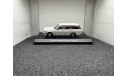 Toyota Mark II GX70G Wagon LG 1988 super white, редкая масштабная модель, AOSHIMA, scale43