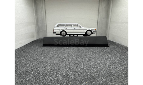 Toyota Mark II GX70G Wagon LG 1988 super white, редкая масштабная модель, AOSHIMA, scale43