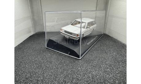 Toyota Mark II GX70G Wagon LG 1988 super white, редкая масштабная модель, AOSHIMA, scale43