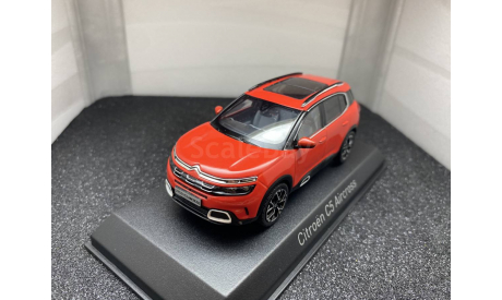 Citroen C5 Aircross  2018 Volcano Red & Silver Deco, масштабная модель, scale43, Norev, Citroën