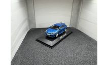 Opel Astra OPC 2005-2010 arden blau, редкая масштабная модель, Minichamps, 1:43, 1/43