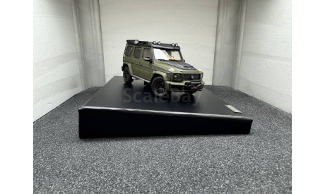 Brabus G-Class witch adventure package Mercedes AMG G63  2020 nato oliv matte, масштабная модель, Mercedes-Benz, Almost Real, scale43