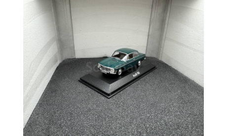 Audi 60 1970 javagrün, редкая масштабная модель, Minichamps, 1:43, 1/43