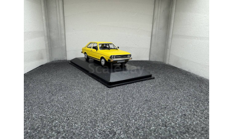 Audi 80 GT 1972 rallygelb, редкая масштабная модель, Minichamps, scale43