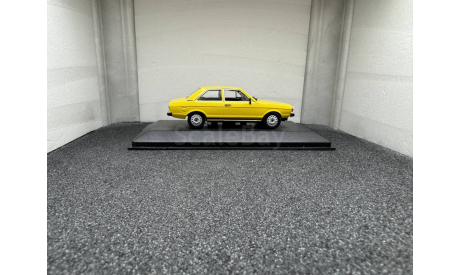 Audi 80 GT 1972 rallygelb, редкая масштабная модель, Minichamps, scale43