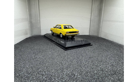 Audi 80 GT 1972 rallygelb, редкая масштабная модель, Minichamps, scale43