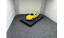 Porsche 911S 1969 yellow, редкая масштабная модель, Ebbro, scale43