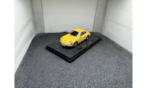 Porsche 911S 1969 yellow, редкая масштабная модель, Ebbro, scale43