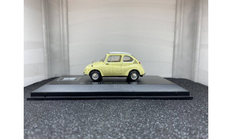 Subaru 360 1958 light yellow, редкая масштабная модель, scale43, Norev