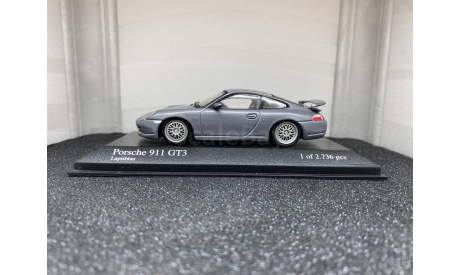 Porsche 911GT3 1998 lapisblau, масштабная модель, Minichamps, scale43