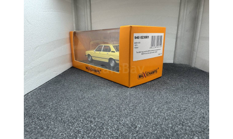 BMW 520 E12  1972-76  yellow, редкая масштабная модель, Minichamps, scale43