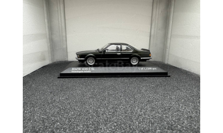 BMW 635 CSi E24 1982 malahitgrun metallic, редкая масштабная модель, Minichamps, scale43