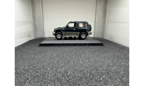 Mitsubishi Pajero II 1998 SWB restyling green metallic, редкая масштабная модель, Minichamps, scale43