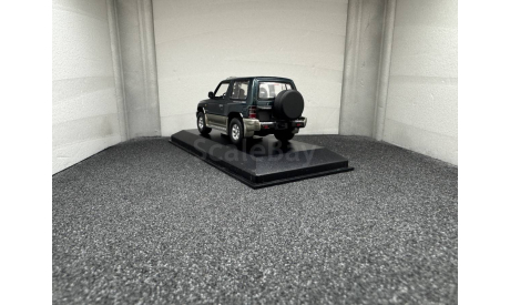 Mitsubishi Pajero II 1998 SWB restyling green metallic, редкая масштабная модель, Minichamps, scale43