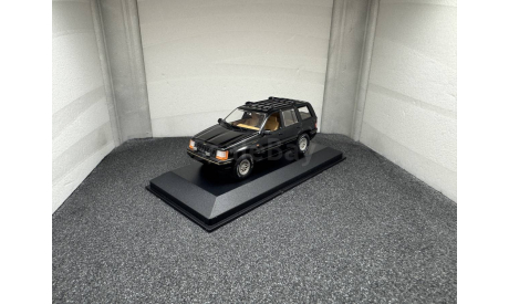 Jeep Grand Cherokee ZJ black 1992-98, редкая масштабная модель, Minichamps, scale43