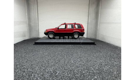 Jeep Grand Cherokee ZJ red 1992-98, редкая масштабная модель, Minichamps, scale43