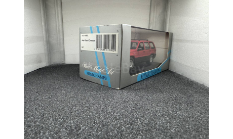Jeep Grand Cherokee ZJ red 1992-98, редкая масштабная модель, Minichamps, scale43