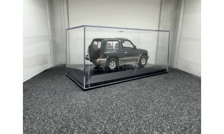 Mitsubishi Pajero II 1998 SWB restyling green metallic, редкая масштабная модель, Minichamps, scale43