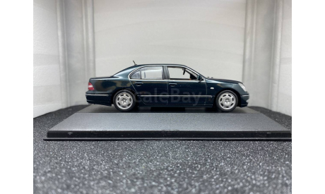 Toyota Celsior 2001 dark green mica, масштабная модель, J-Collection, scale43