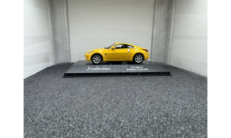 Nissan Fairlady Z Coupe yellow, масштабная модель, J-Collection, scale43
