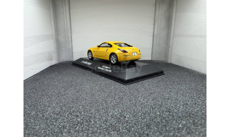 Nissan Fairlady Z Coupe yellow, масштабная модель, J-Collection, scale43