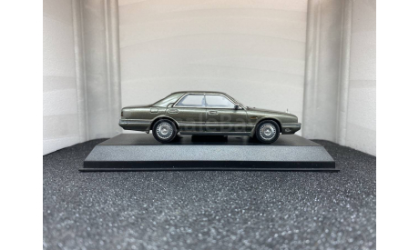 Nissan Gloria Cima FY31 green metallic, редкая масштабная модель, Kyosho, 1:43, 1/43