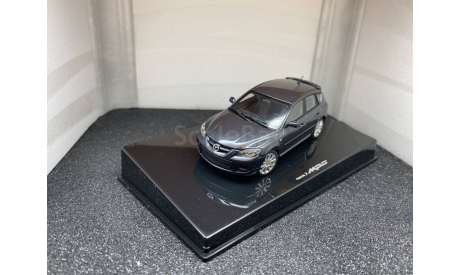 Mazda 3 MPS EU version carbon grey, редкая масштабная модель, 1:43, 1/43, Autoart