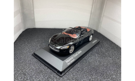 Maserati GranCabrio 2010 nero carbonio, масштабная модель, Minichamps, 1:43, 1/43