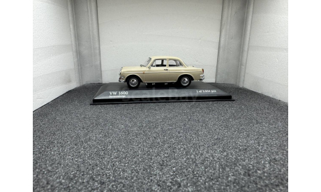 Volkswagen 1600 TL  1966 savannabage, редкая масштабная модель, Minichamps, scale43
