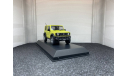 Suzuki Jimny Sierra 2018 kinetic yellow, редкая масштабная модель, Kyosho, 1:43, 1/43