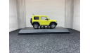 Suzuki Jimny Sierra 2018 kinetic yellow, редкая масштабная модель, Kyosho, 1:43, 1/43