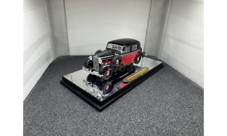 Maybach SW35 1935 H/Top Spohn red/black, редкая масштабная модель, Signature, scale43
