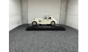 Jaguar SS 2.5 saloon 1937 cream, редкая масштабная модель, Oxford, scale43