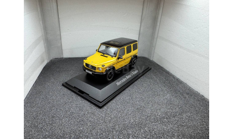 Mercedes-Benz G-Class G 500 AMG Line W463 (W465) 2024 sunny yellow, масштабная модель, Norev, scale43