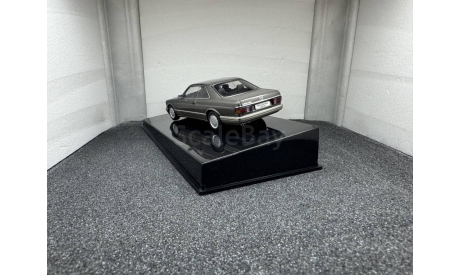 Mercedes-Benz 500 SEC W126 Coupe 1981 Antracite Grey Metallic, редкая масштабная модель, Autoart, 1:43, 1/43