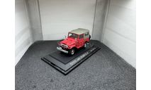 Toyota Land Cruiser BJ40 1960 red, редкая масштабная модель, Ebbro, scale43