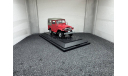 Toyota Land Cruiser BJ40 1960 red, редкая масштабная модель, Ebbro, scale43